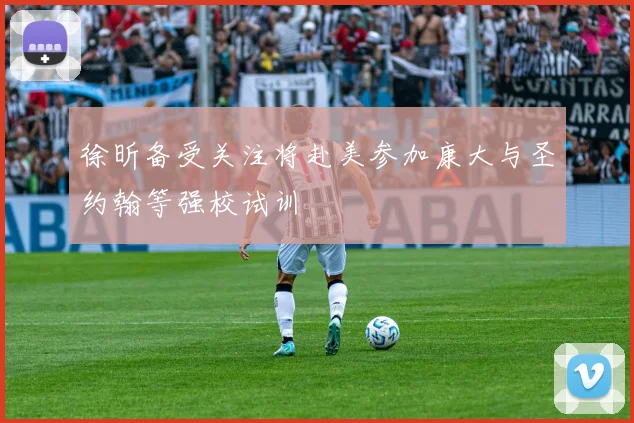 徐昕备受关注将赴美参加康大与圣约翰等强校试训